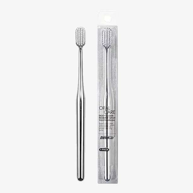 Luxury Soft Toothbrush for Men & Women – Gold & Silver Dental Brushes, Elegant Gentle Adult Toothbrushes, Perfect for Drop Shipping