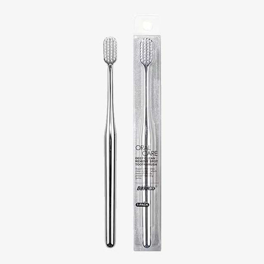 Luxury Soft Toothbrush for Men & Women – Gold & Silver Dental Brushes, Elegant Gentle Adult Toothbrushes, Perfect for Drop Shipping