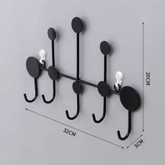 Luxury Wall-Mounted Coat Hooks – Iron Clothes Rack & Key Storage Holder – Home Decoration for Fitting Room, Entryway & Hallway