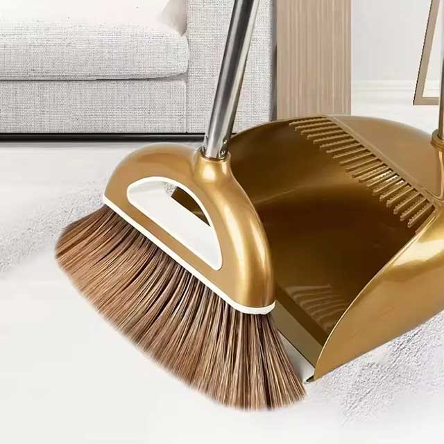 Magic Broom and Plastic Dustpan Set – Multifunctional Sweeper Wiper for Efficient Floor Cleaning, Home Dusting Tools