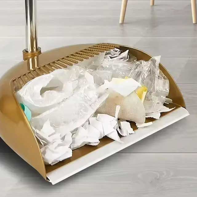 Magic Broom and Plastic Dustpan Set – Multifunctional Sweeper Wiper for Efficient Floor Cleaning, Home Dusting Tools