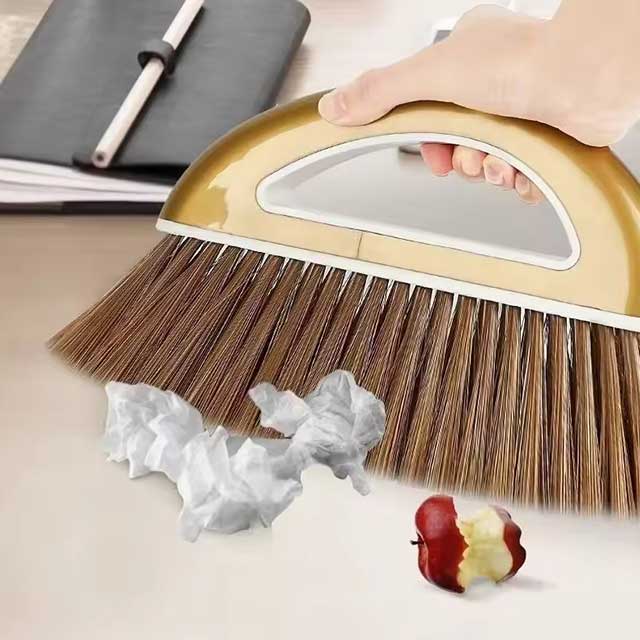 Magic Broom and Plastic Dustpan Set – Multifunctional Sweeper Wiper for Efficient Floor Cleaning, Home Dusting Tools