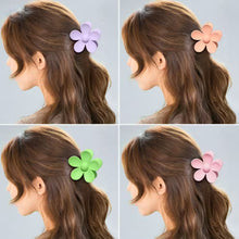 New Korea Flower Shape Hair Claw Clips Candy Color Crab Hair Claws for Women Ponytail Holders & Hairpins | Ladies Headwear Accessories