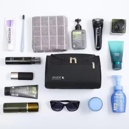 Portable Waterproof Washbag for Men – Ideal for Business Trips and Travel Storage (EGB261)