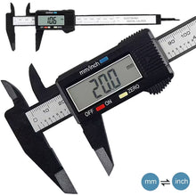 150mm & 100mm Electronic Digital Caliper – Carbon Fiber Dial Vernier Gauge Micrometer Measuring Tool | Precision Digital Ruler
