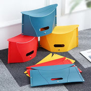 Tabouret pliant portable – Idéal pour le camping et les activités de plein air, avec un rangement pratique