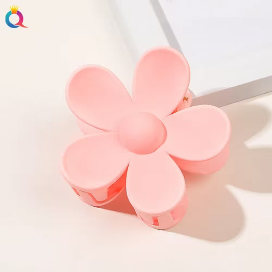 New Korea Flower Shape Hair Claw Clips Candy Color Crab Hair Claws for Women Ponytail Holders & Hairpins | Ladies Headwear Accessories