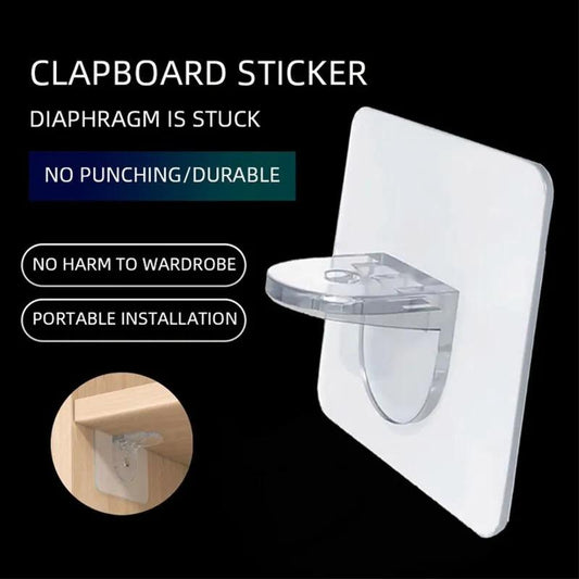 Support d'étagère mural robuste (1 pièce) - Accessoires pour la maison