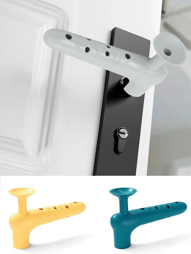Gants de poignée de porte en silicone Couvre-poignée de porte Sûr et hygiénique