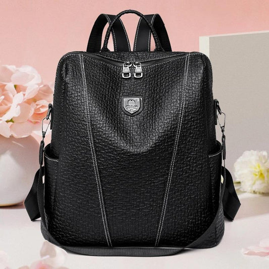 Women Leather High Capacity Shoulder Bag