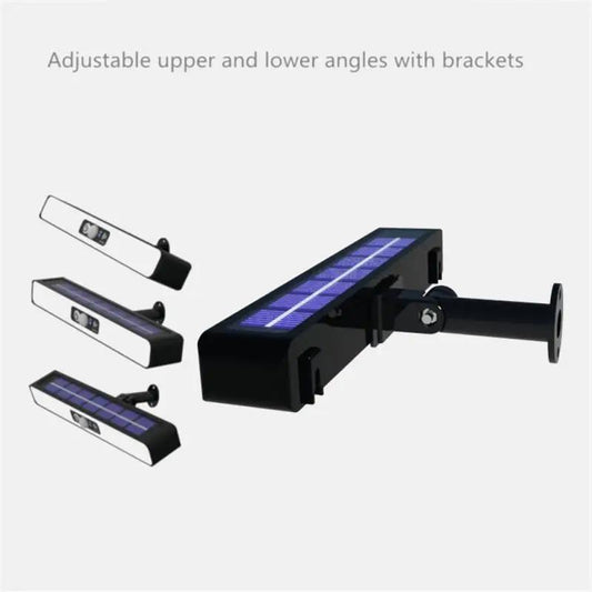 Lumières de barricade rouges et bleues clignotantes à explosion solaire