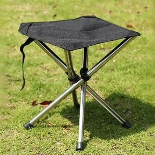 Tabouret trépied pliable et portable – Idéal pour le camping, la pêche et les aventures en plein air