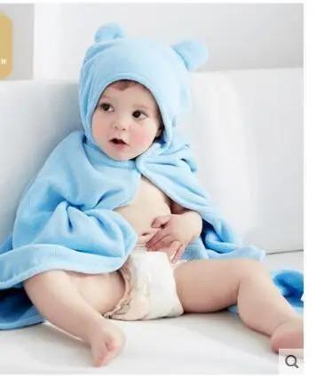 Baby Hooded Cape Baby Bathrobe
