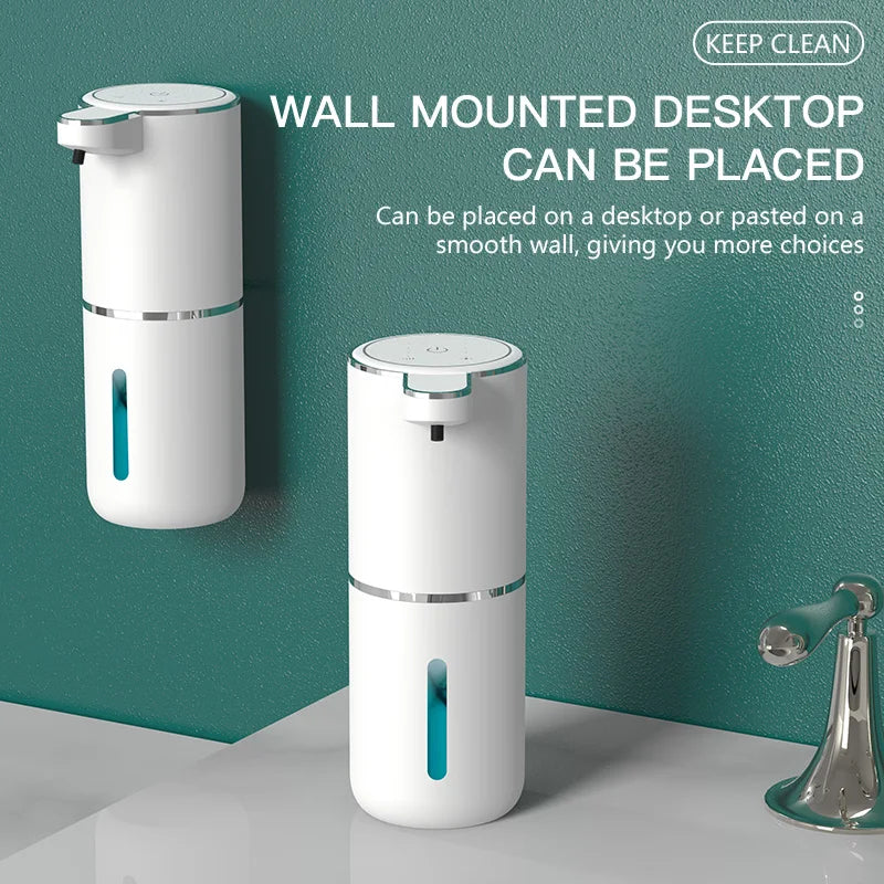 P11 Automatic Induction Soap Dispenser Smart Electric Foam Dispenser for Hands-Free Operation, Mobile Phone Design