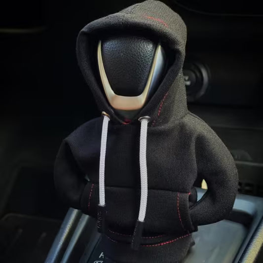 Universal Gear Shift Hoodie Cover | Manual & Automatic Shift Handle Decoration | Car Interior Shift Lever Cover