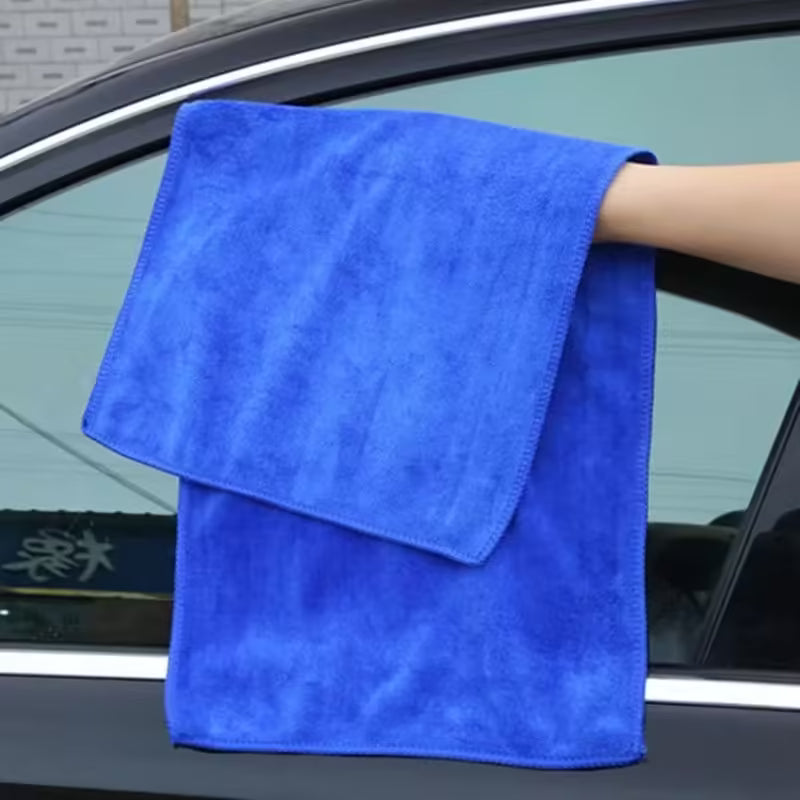 Serviettes en microfibre, chiffons de séchage pour le lavage auto, chiffons de nettoyage ménager et d'entretien automobile, chiffons de polissage, outils de nettoyage pour la maison 