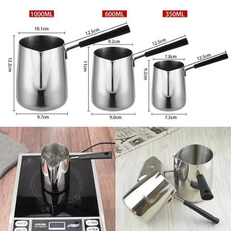 وعاء غلي القهوة بمقبض واحد