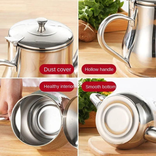 Bidon d'huile en acier inoxydable 