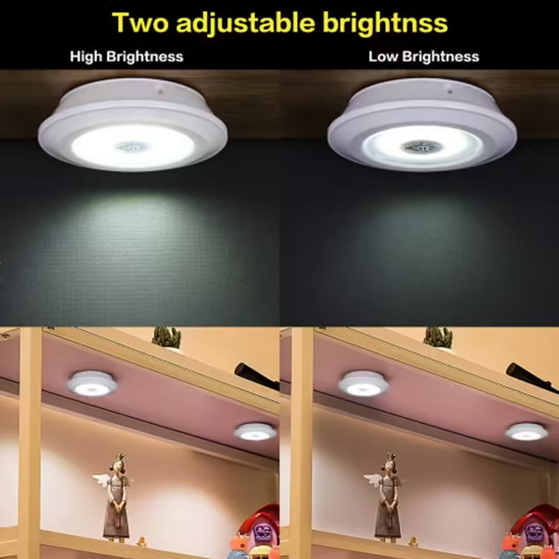 Remote-Controlled Dimmable LED Night Light for Cabinets & Closets