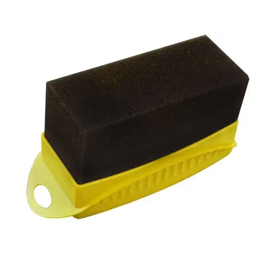 Car Tire Waxing & Polishing Sponge Detailing Pad for Tire, Wheel Rim, and Trim Cleaning & Shine