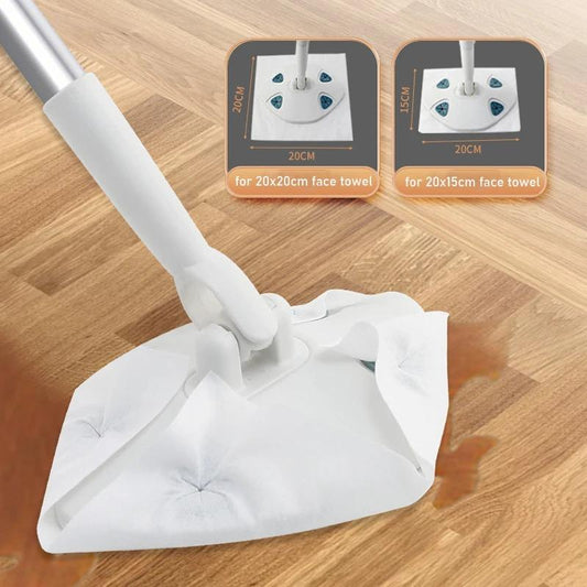 Serviette pour le visage, balai paresseux