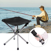 Portable Folding Tripod Stool – Ideal for Camping, Fishing, and Outdoor Adventures