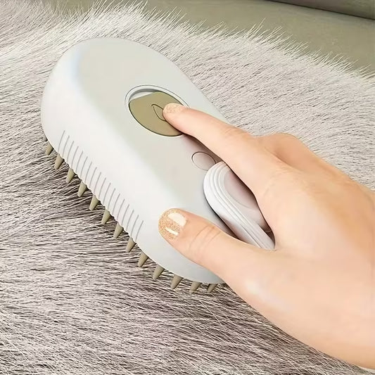 Pet Cleaning Spray Comb Undercoat Hair Removal Slicker Brush for Dog & Cat Grooming Tool