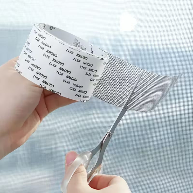Window Net Mosquito Anti-Mesh Sticker Repair Tape | Summer Screen Door Mosquito Net Patch for Broken Holes