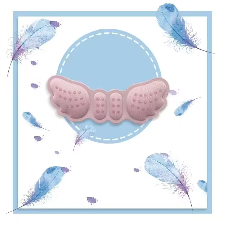 Woman's High-Heel Heel Protection Pads - Butterfly Shaped Self-Adhesive Adjustable for Foot Care
