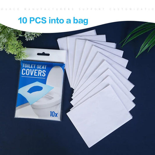 10 abattants de toilettes hydrosolubles