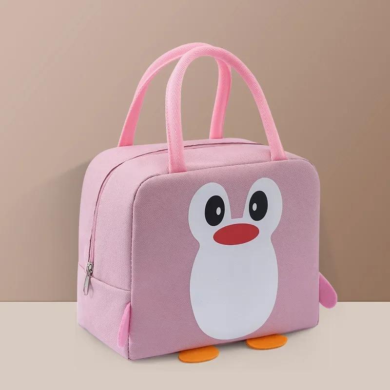 Kawaii Cartoon Portable Insulated Thermal Picnic Food Thickened Lunch Bag (EGB239)