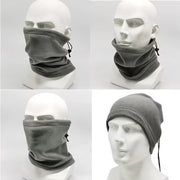 Tour de cou coupe-vent pour hommes et femmes, écharpe de motard d'hiver, cache-cou anti-froid pour le cyclisme et demi-cache-visage