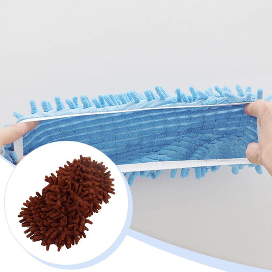 Surchaussures en chenille pour le nettoyage des sols, surchaussures faciles à vivre