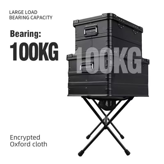 Tabouret de camping pliant portable PACOONE – Chaise ultralégère en alliage d'aluminium pour la pêche, les pique-niques et les activités de plein air