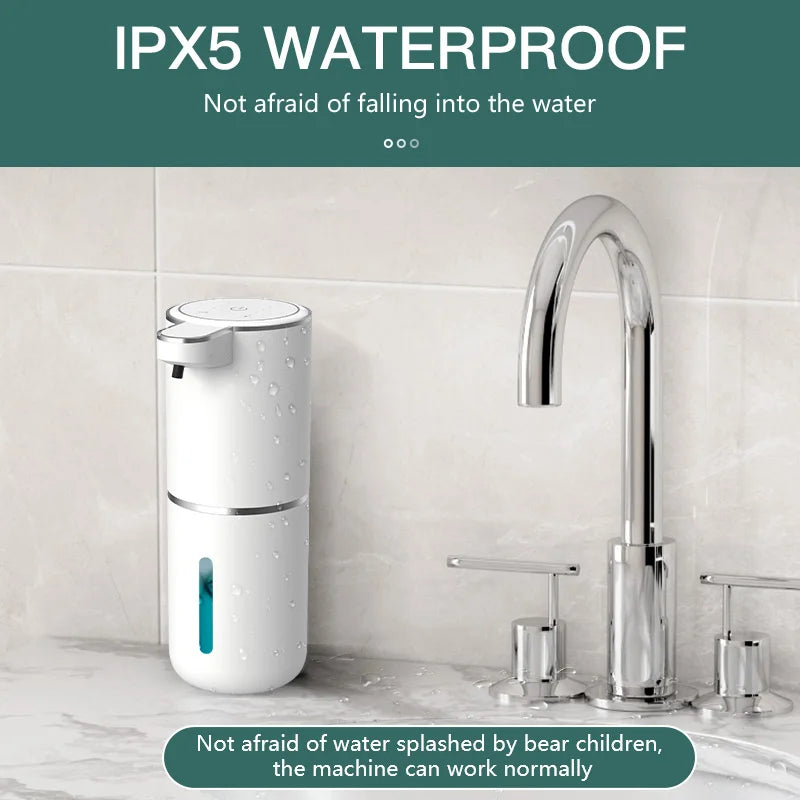 P11 Automatic Induction Soap Dispenser Smart Electric Foam Dispenser for Hands-Free Operation, Mobile Phone Design