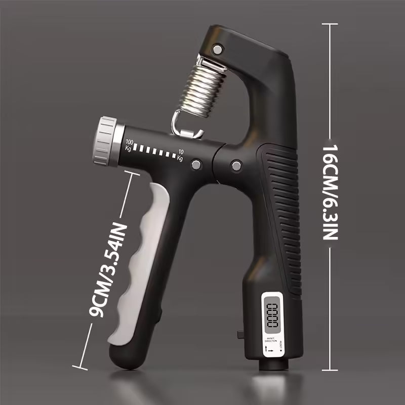 Adjustable Grip Strength Trainer Super Soft and Countable for Hand Strength Improvement, Endurance, and Muscle Relaxation Exercise