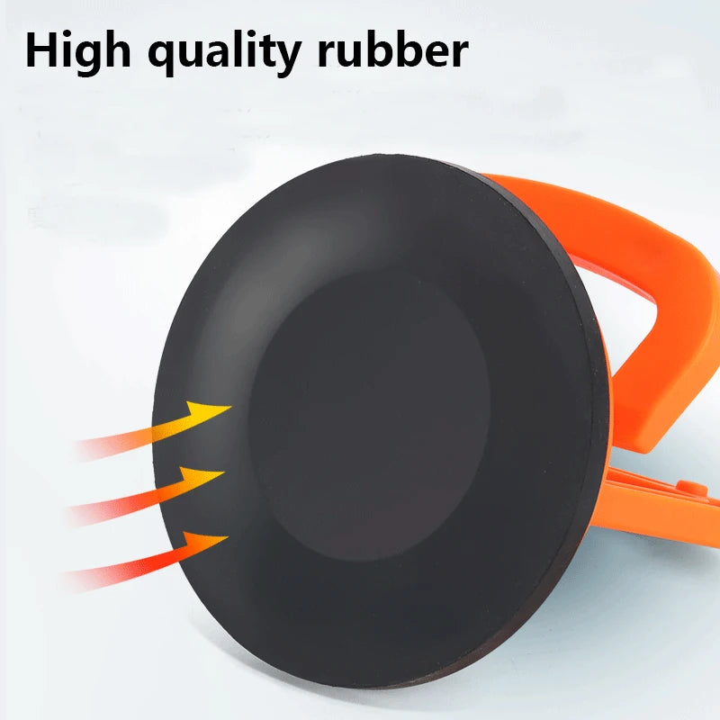 Heavy Duty Aluminum Glass Suction Cup Lifter Vacuum Plate Puller Handle for Glass & Tile Lifting