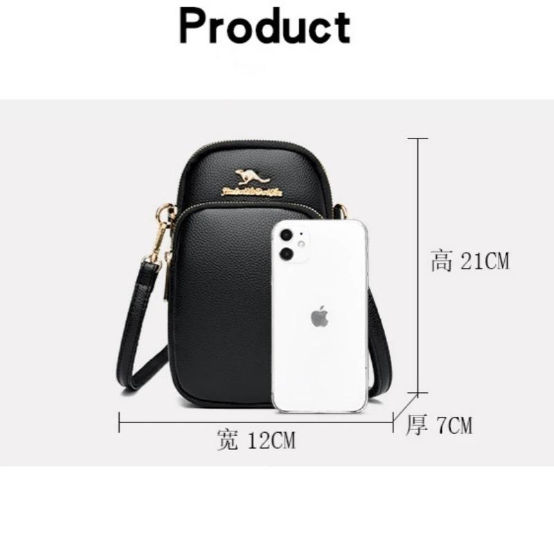 Sac à main de luxe pour femme, petit format, avec poche pour téléphone portable (EGB188)