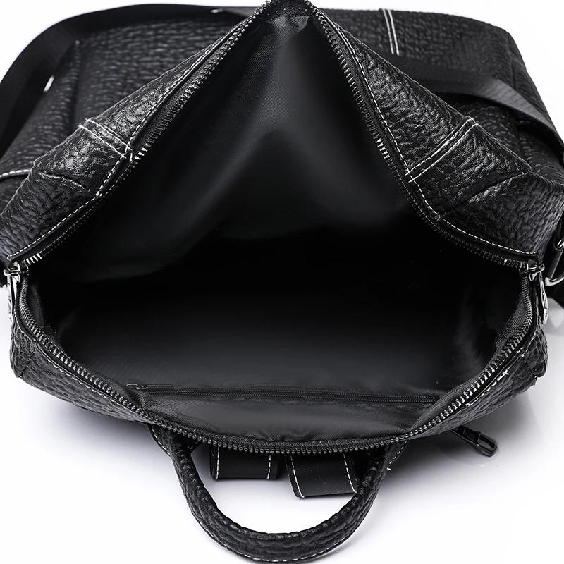 Women Leather High Capacity Shoulder Bag