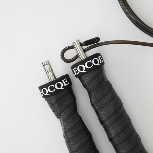 CrossFit Jump Rope with Pro Ball Bearings | Anti-Slip Handles & Weighted Skipping Rope for Sports & Fitness Training