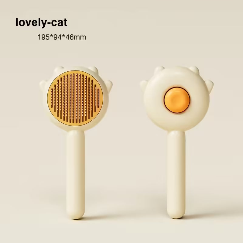 Brosse à aiguilles universelle pour chats et chiens, peigne magique pour le toilettage, l'épilation et le massage.