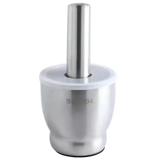 مكبس الثوم ومكشط من الفولاذ المقاوم للصدأ - أداة طهي سهلة