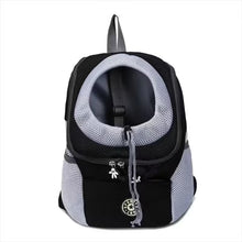 Nouveau sac à dos de transport portable à double bandoulière pour chiens, idéal pour les voyages et les activités de plein air, avec sac avant en filet.