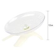 Pet Hamster Flying Saucer Exercise Wheel Running Disc for Hamsters, Mice, and Squirrels