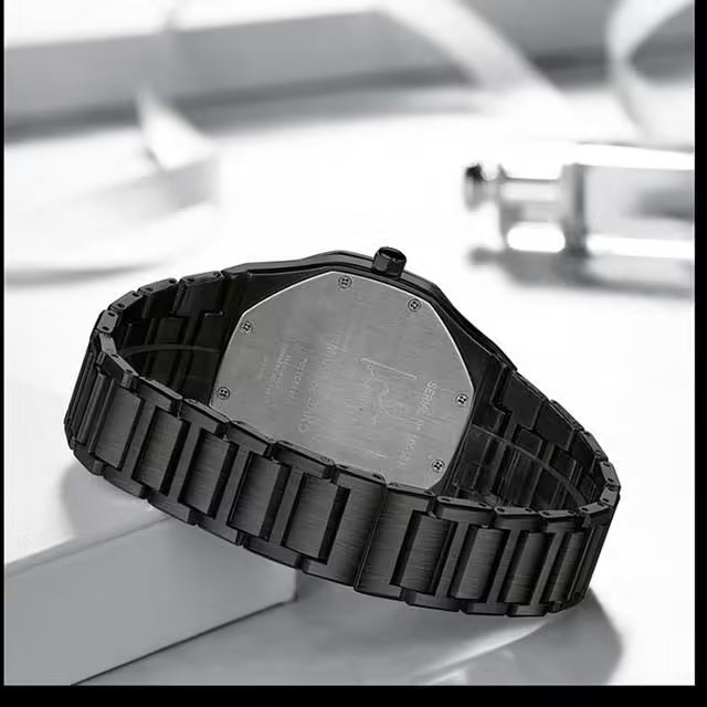 Montre homme MAKAMBAKO en acier inoxydable, modèle M-5011