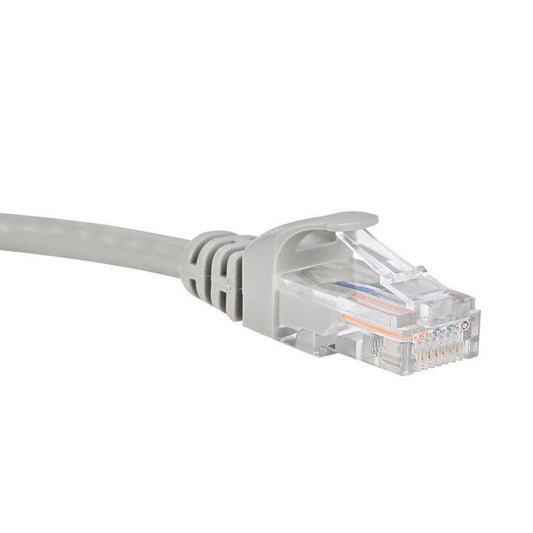 Cat5e Ethernet Network Cable 1ft (30cm) | 350MHz UTP 24AWG RJ45 LAN Patch Cable for Router, PC, Switch & Modem – Grey