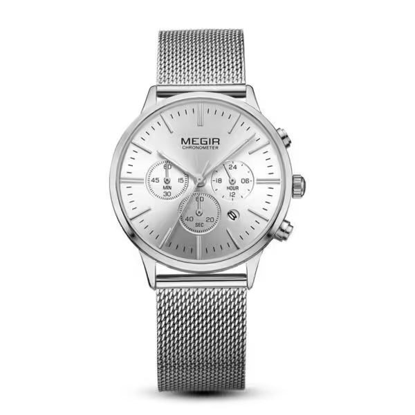 Montre MEGIR pour femme en acier inoxydable (MG2011)