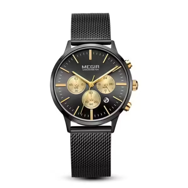 Montre MEGIR pour femme en acier inoxydable (MG2011)