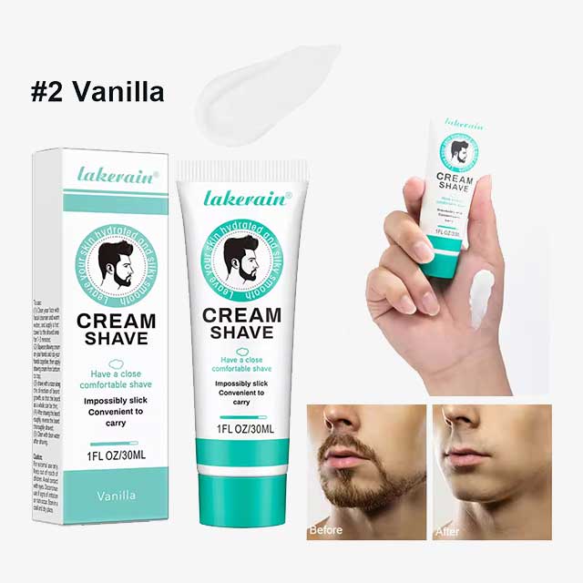 Men's Shaving Cream – Gentle & Refreshing Beard Shaving Cream for Softening, Cleansing & Irritation-Free Shave