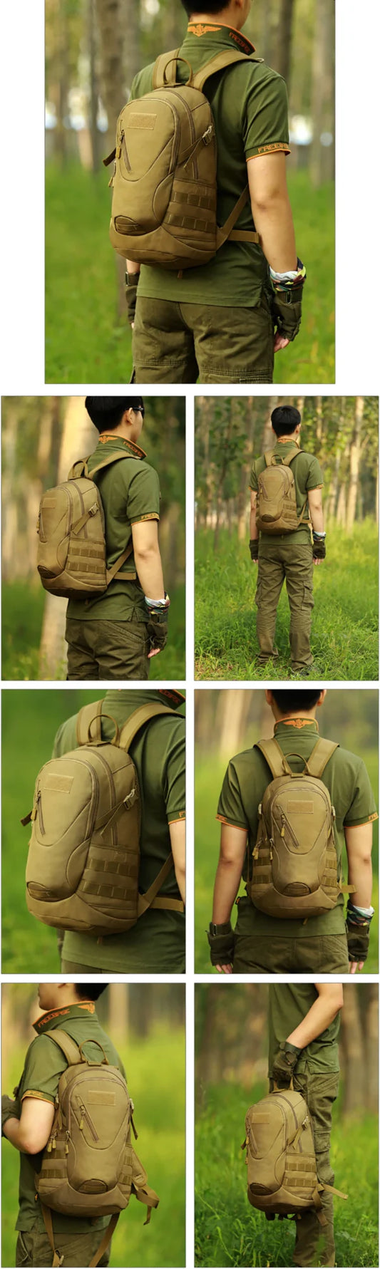Military Waterproof Hiking Backpack